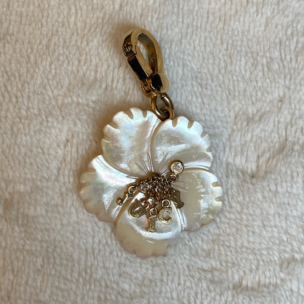 Rare 2006 Juicy Couture Hibiscus Flower Charm